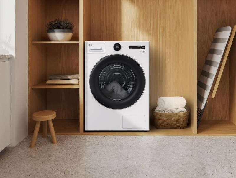LG AI免曬衣乾衣機以「護衣、安全、省電、乾淨」的核心優勢，打破乾衣四大迷思